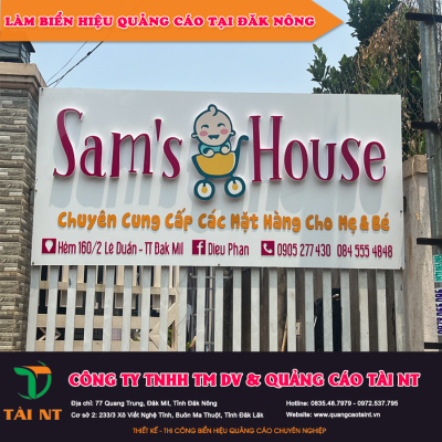 Biển hiệu quảng cáo tại Đăk Nông