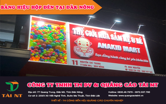 Làm biển hiệu quảng cáo