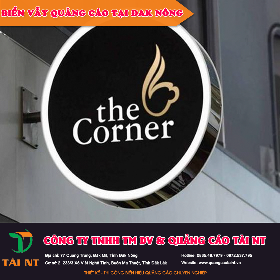 Biển vẫy quảng cáo tại Đăk Nông