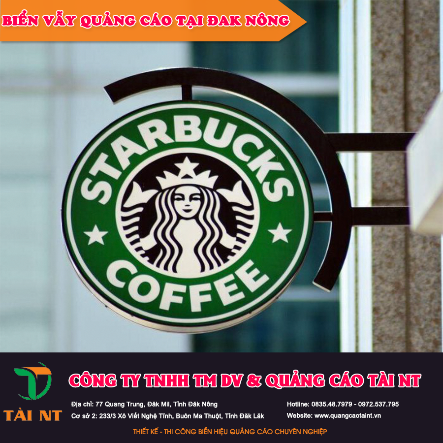 Biển vẫy quảng cáo tại Đăk Nông